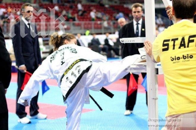 Амалия Колева триумфира с европейската титла по таекуон-до