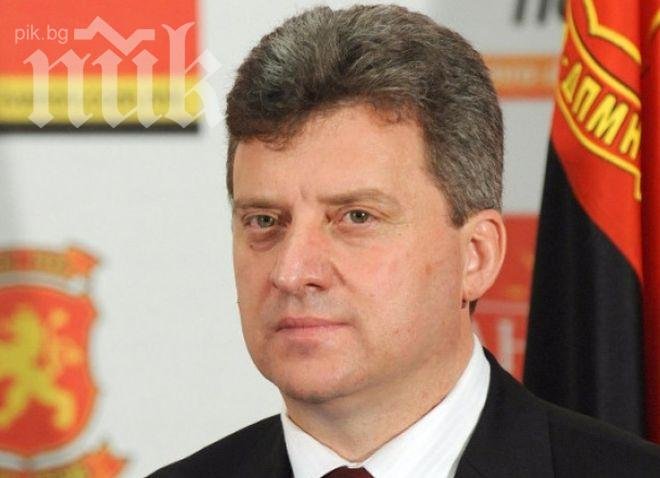 Георге Иванов води на първия тур на изборите в Македония, взима близо 50%