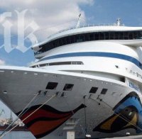 Круизен кораб акостира във Варна заради кризата в Украйна Круизен кораб акостира във Варна заради кризата в Украйна
