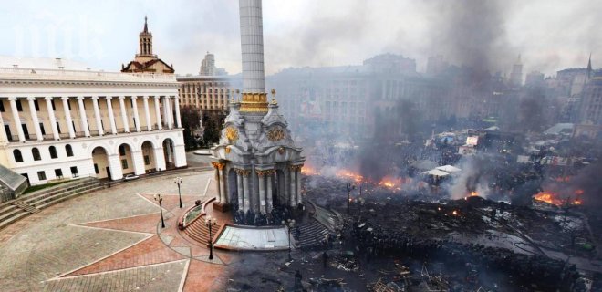 Две месеца след сблъсъците в Киев - Евромайданът е тих и пуст (снимки)
