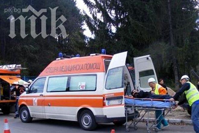 Камион блъсна майка и дете в Гоце Делчев, жената е с опасност за живота