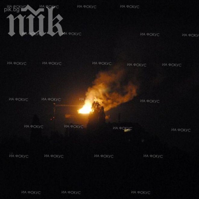 Късо съединение е най-вероятната причина за пожара край НДК