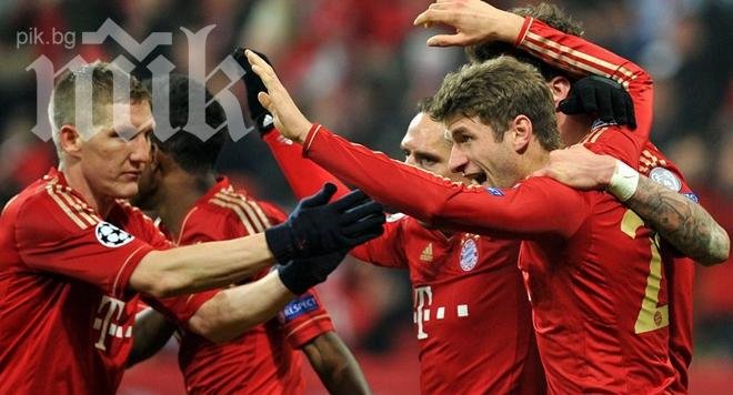 Байерн смаза Кайзерслаутерн и е на финал за Купата на Германия