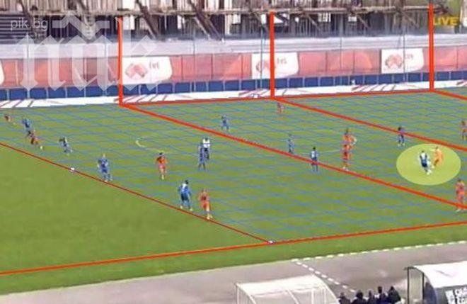 Технология доказа: Съдията на Левски“ - Литекс не е сбъркал за втората засада (снимка)