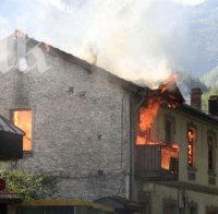 Убийствен пожар в къща в Граф Игнатиево, двама загинаха!