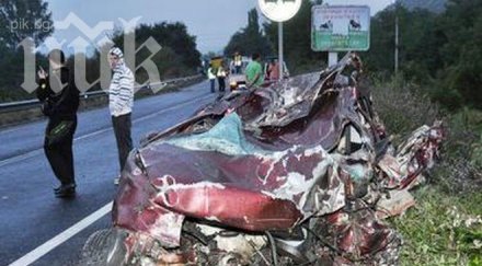 нова тежка катастрофа челен сблъсък струмяни