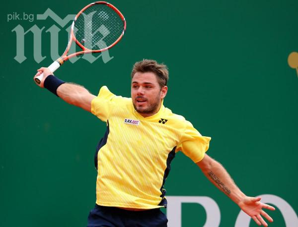 Станислас Вавринка преподаде урок по тенис на Давид Ферер
