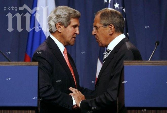 Кери и Лавров договориха по телефона международно съдействие на Украйна