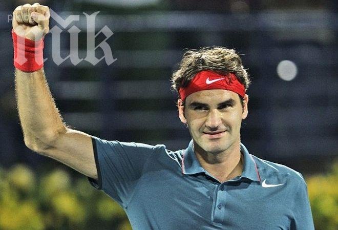 Роджър Федерер записа юбилейна победа 950