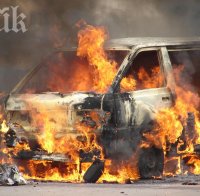 Ревнив съпруг отмъсти на жена си, подпали й колата
