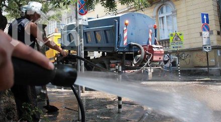 въздухът столицата мръсен заради немити улици