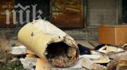 гръмнал бойлер разруши апартамент