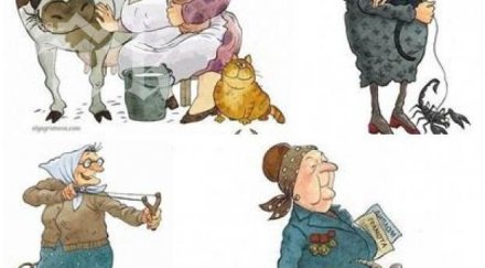 смешен хороскоп щяха изглеждат зодиите бяха бабички