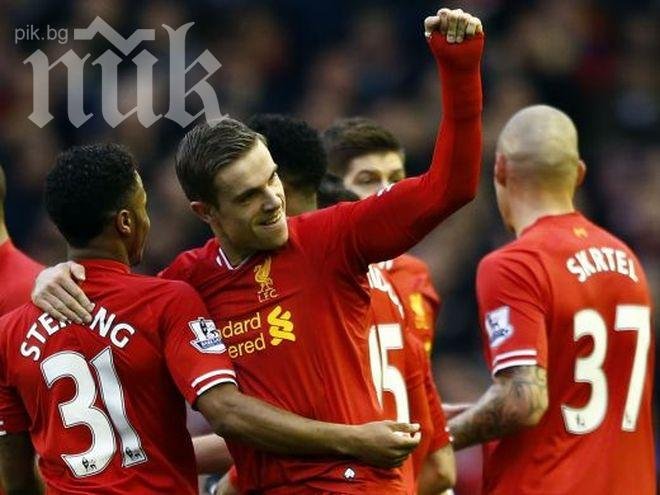 Ливърпул поведе на Норич с 2:0 