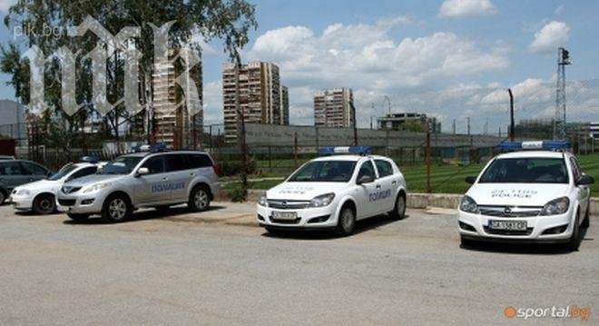 Левскарите тренираха под засилена охрана (снимка)