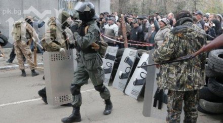 украински спецчасти изтласкаха народното опълчение святогорск