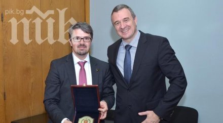 йовчев цацаров срещнаха федералния прокурор белгия