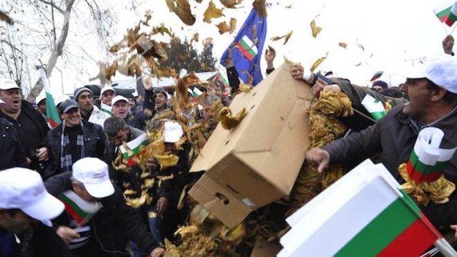 Днес тютюнопроизводителите излизат на протест