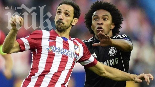 Бетонът на Моуриньо спря Атлетико (Мадрид), Челси с две кошмарни контузии