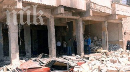 загинаха взрив сграда алепо