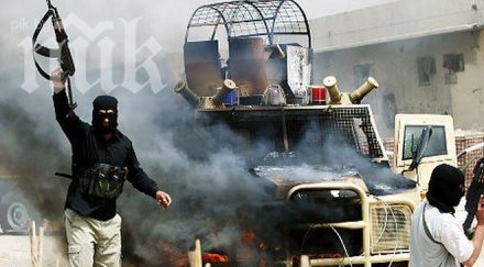 иракската армия удари конвой джихадисти сирия