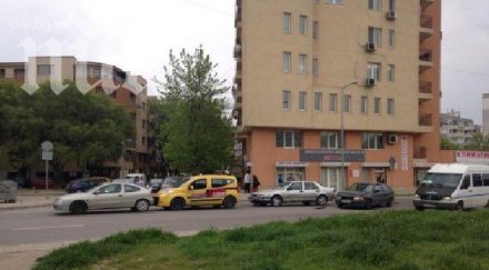 зрелищна катастрофа варна четири коли нанизаха една друга снимка