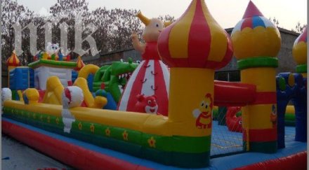 двадесет деца пострадаха игра надуваеми замъци