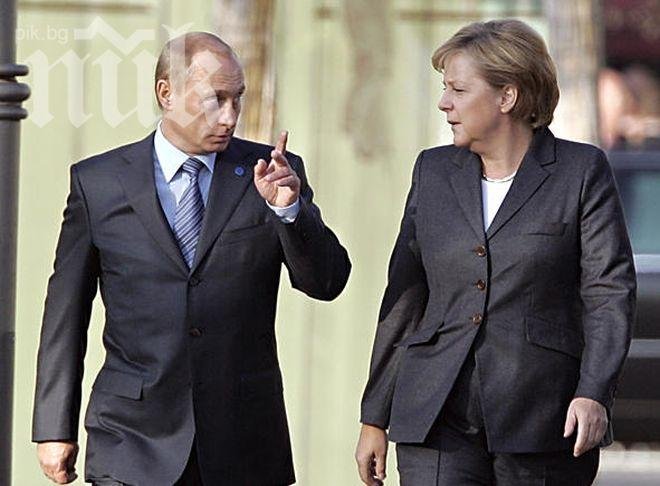 Меркел плаши Путин с нови санкции