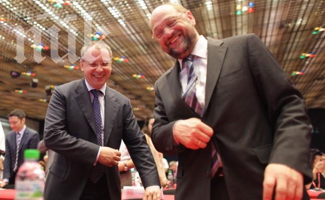 Мартин Шулц: Научих една дума на български – „победа”