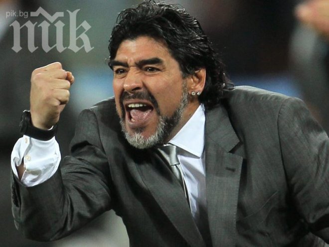 Легендата Диего Марадона ще гледа на живо финала за Купата на Италия