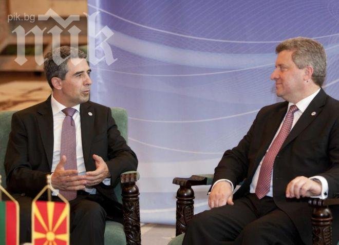 Плевнелиев поздрави македонския президент за преизбирането му