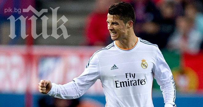 Роналдо изравни Суарес за Златната обувка