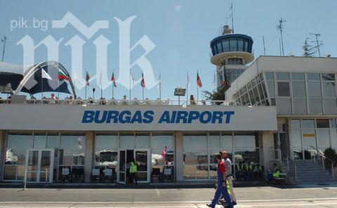 Евакуираха летище Бургас заради техническа неизправност на датчик