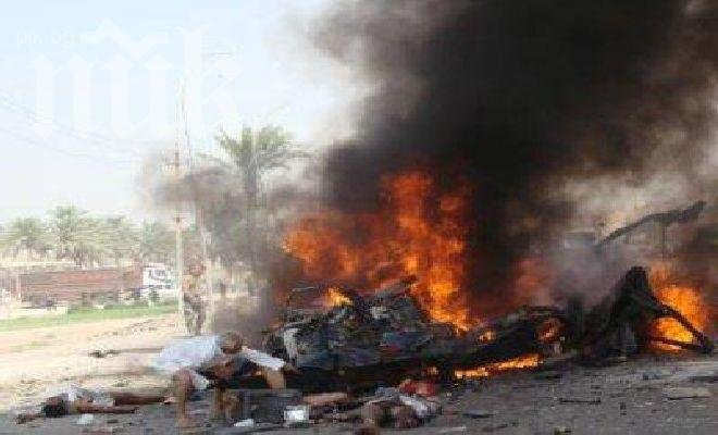 Двоен атентат в Багдад взе 10 жертви