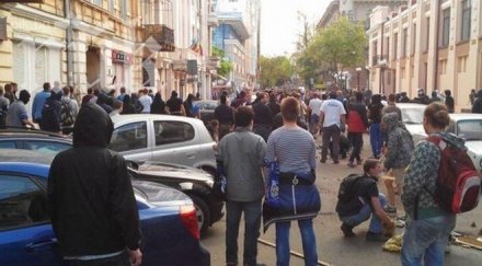 поне един убит сблъсъците одеса украйна започна връща славянск