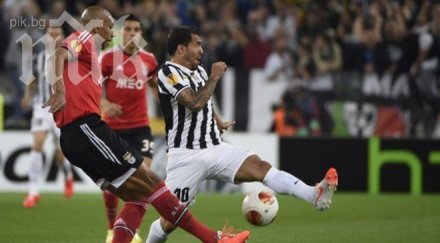 бенфика изхвърли ювентус крачка домашния финал