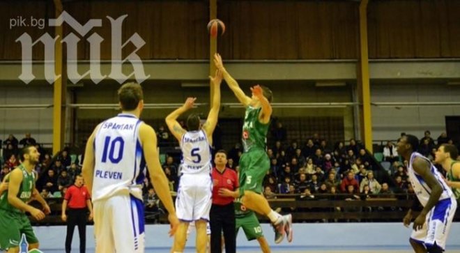 Балкан Ботевград се класира на полуфинал след втора победа над Спартак Плевен