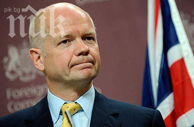 Великобритания обяви, че възобновява доставките на оборудване за сирийските бунтовници