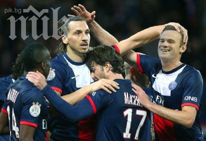 Пари Сен Жермен събира Ибрахимович с Рууни