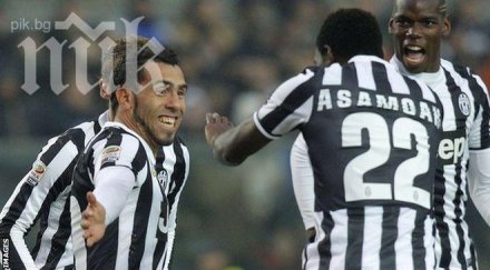 ювентус отпразнува ата титла победа