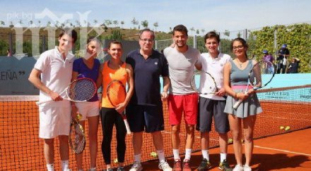 гришо зарадва млади тенисисти мадрид