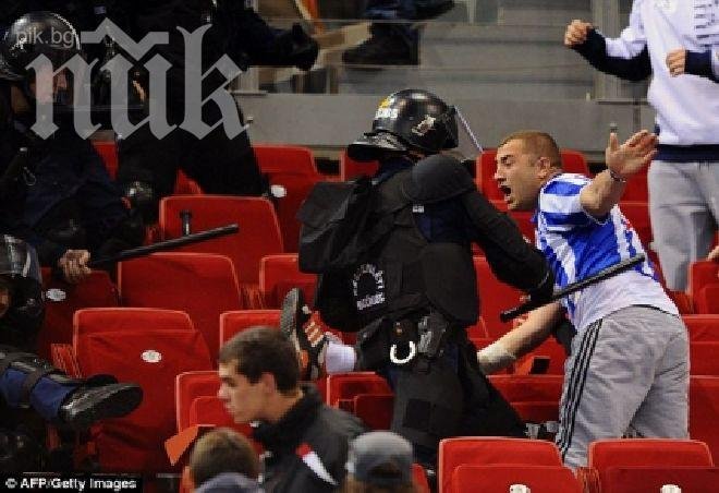 Жестоко меле на женски хандбален финал