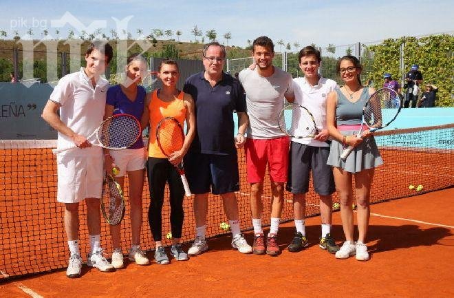 Гришо зарадва млади тенисисти в Мадрид