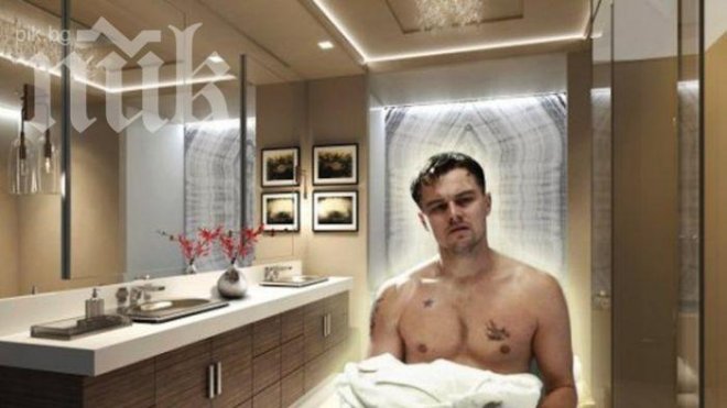 Леонардо Ди Каприо се къпе с душ от витамин С