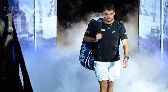 Вавринка отпадна изненадващо в Мадрид