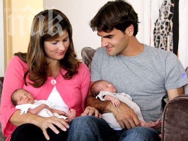 Невероятно! Роджър Федерер отново стана татко на близнаци!