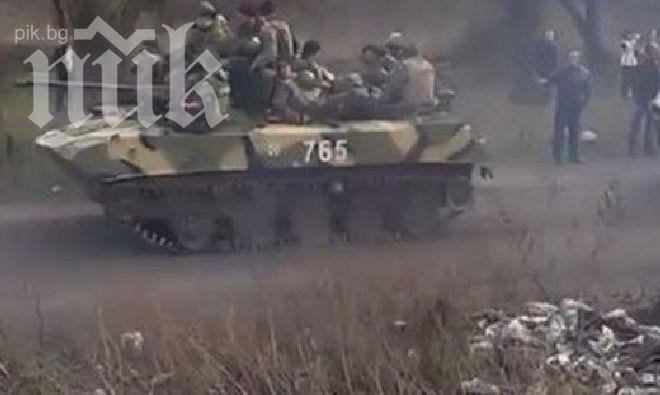 Нови стрелби и взрив в Донецк