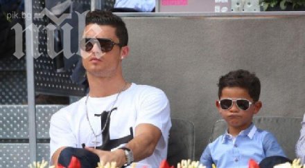 роналдо заведе кристиано младши мач рафа надал