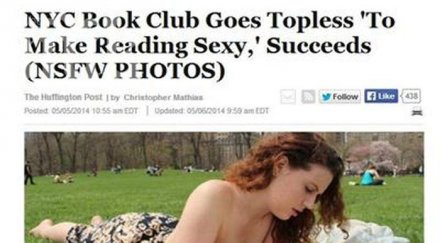 американки четат голи кръста сентрал парк