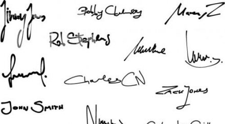 подписът разкрива какъв шефът